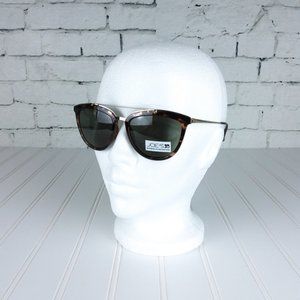 Joe's Jeans Tortoise Shell Cat Eye Sunglasses Brown